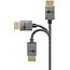 Goobay Plus DisplayPort Kabel | Slimline | DP2.1 (10K 60Hz) | UHBR10 (40Gbit/s) | 1 Meter