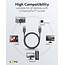 Goobay Plus DisplayPort Kabel | Slimline | DP2.1 (10K 60Hz) | UHBR10 (40Gbit/s) | 1 Meter