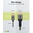 Goobay Plus DisplayPort Kabel | Slimline | DP2.1 (10K 60Hz) | UHBR10 (40Gbit/s) | 2 Meter
