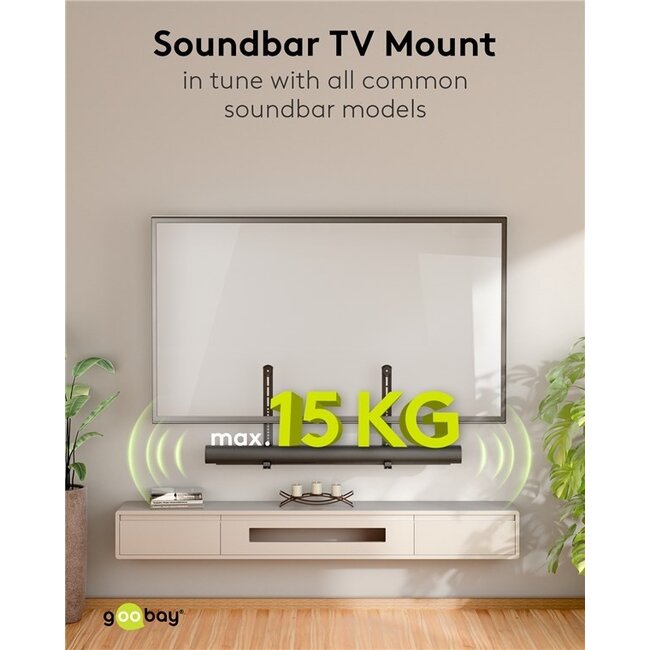 Goobay Rahmen für Soundbars | Universal