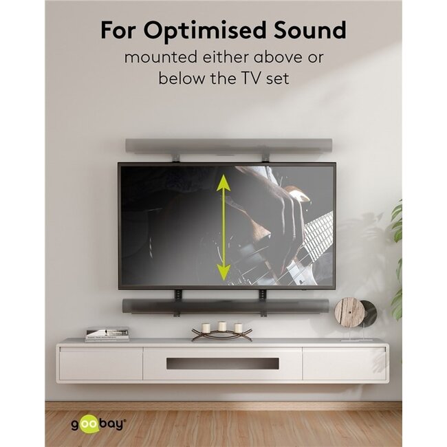 Goobay Rahmen für Soundbars | Universal
