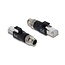 M12 8-pol X-codiert (m) - RJ45 (m) Industrie Netzwerkadapter | CAT6 | PVC