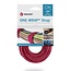 Velcro One-Wrap Kabelbinder Klettband | 200 x 7mm | Rot | 25 Stück