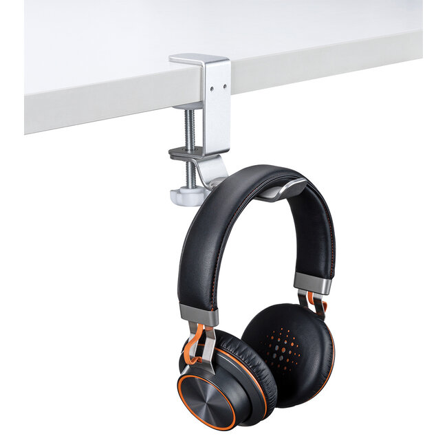 My Wall Kopfhörerhalterung für Schreibtisch | Silber