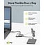Goobay USB-Hub (USB-C) | 2x USB-A + 2x USB-C | USB 3.0 5 Gbps | Aluminium | 0,10 m