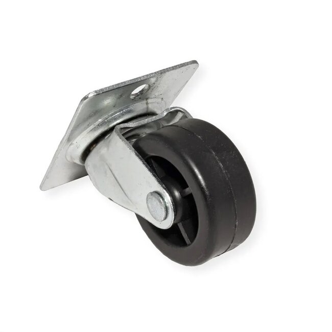 Rollen für Wandregale | abschließbar | max. 80 kg | 4 Stück