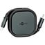 Goobay USB-C ausziehbares Kabel | USB 2.0 | 15W | Schwarz | 1 Meter
