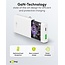 Goobay Flacher USB-Lader | USB-C PD + USB-A QC | GaN | 45W | Weiß