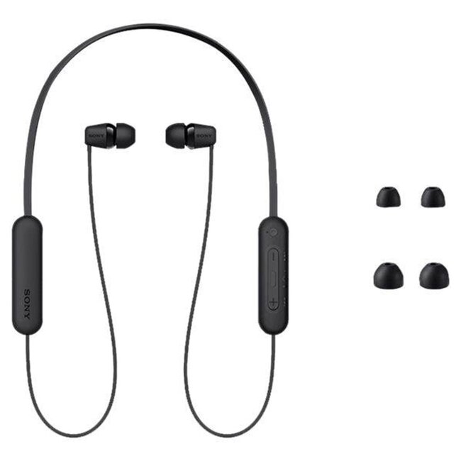 Sony In-Ear Kopfhörer mit Mikrofon | Stereo | Bluetooth | Schwarz