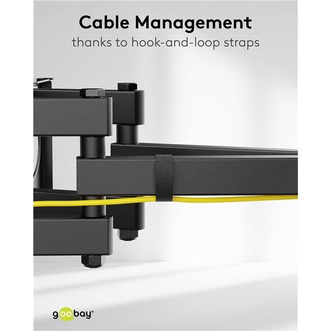 Goobay TV-Wandhalterung | bis 80 Zoll | Full Motion