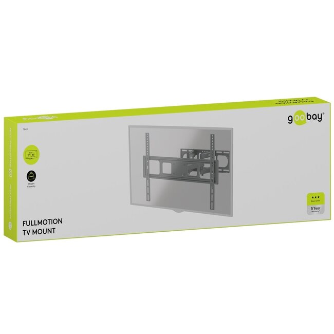 Goobay TV-Wandhalterung | bis 80 Zoll | Full Motion