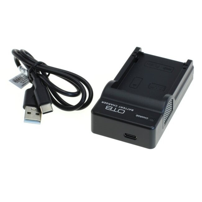 Kamera-Akku-Ladegerät für Canon LP-E8 | USB-C