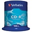 Verbatim CD-R Rohlinge | Spindel | 700MB / 80 Min. | 100 Stück