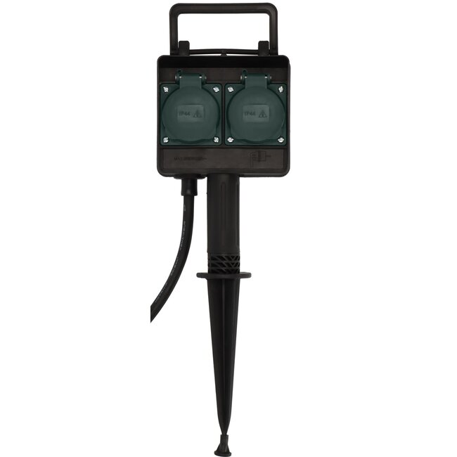 Brennenstuhl IP44 Outdoor-Steckdosenleiste | 2 Steckplätze | Erdungsstift | 1,4 m