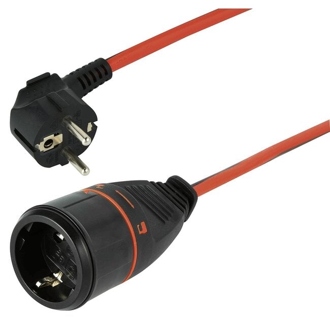 MaxTrack Kabeltrommel mit verriegelbarem Kontakt | 3x 1,50mm² | 50 Meter