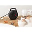 Brennenstuhl Vario Line Mini-Kabeltrommel | 4 Steckdosen | Schwarz | 10 Meter