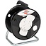 Brennenstuhl Garant Kabeltrommel | ohne Kabel | 29 cm | Schwarz/Grau