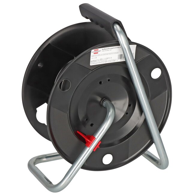 Brennenstuhl Garant Kabeltrommel | ohne Kabel | 29 cm | Schwarz/Grau