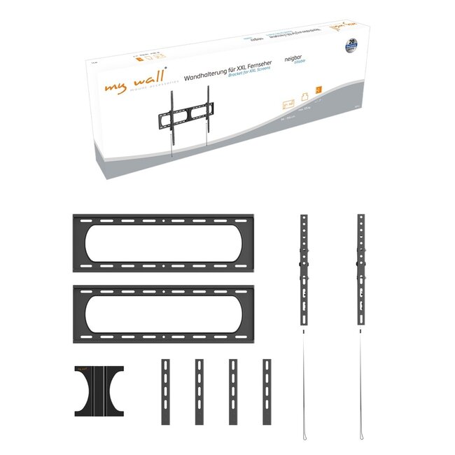 My Wall TV-Wandhalterung | bis 140 Zoll | neigbar