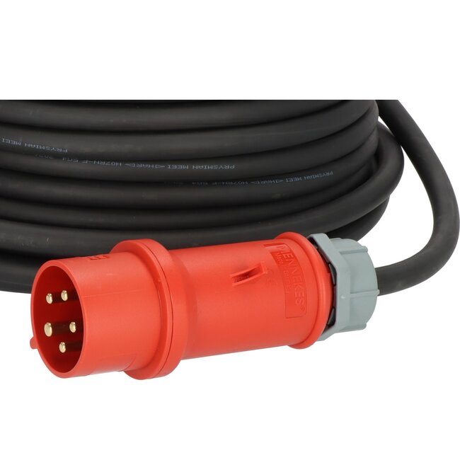 Brennenstuhl Starkstromkabel mit Phasenwandler | CEE-Stecker 400V/16A | 5-polig | 5x2,5mm² | IP44 | 10m
