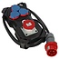 Brennenstuhl Energy Station IP44 | CEE 5-pol (m) - CEE 5-pol + 3x CEE 7/3 (w) | 400V/16A | 2 Meter
