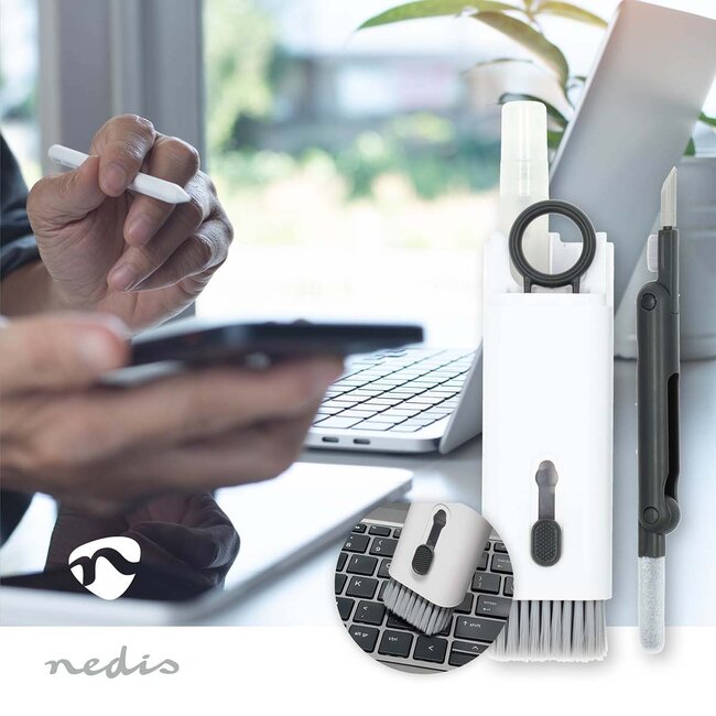 Nedis 7-in-1 Multifunktions-Reinigungsset für Elektronikgeräte
