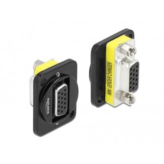 DeLOCK VGA (m) - VGA (m) D-Sub Modul (m-m) | Schwarz