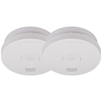 Brennenstuhl Brennenstuhl Rauchmelder Set | 2x RM L 3100 | Lithiumbatterie (10 Jahre) | EN 14604