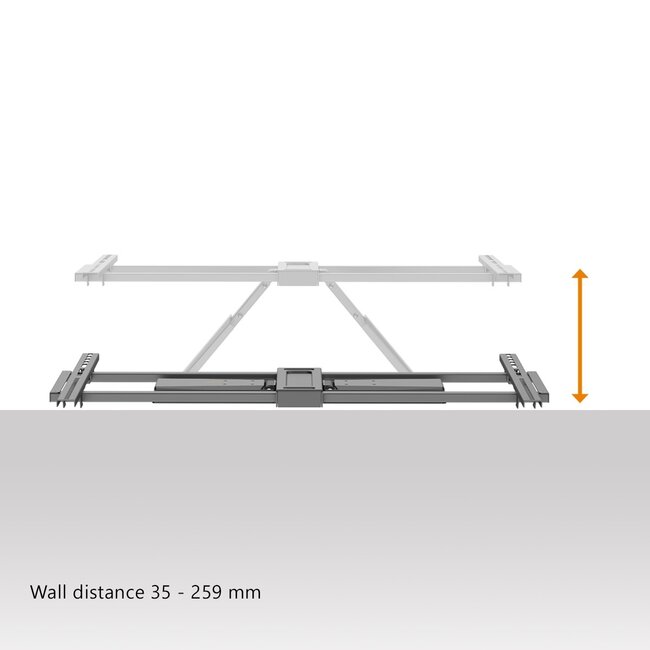 My Wall TV-Wandhalterung | bis 100 Zoll | Full Motion (ausziehbar)