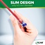 SFTP CAT6a Slimline Flexibles Netzwerkkabel | TPE LSZH | Pink | 10 Meter