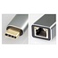USB-C zu RJ45 LAN Adapter | USB 3.0 | CAT6 | Aluminium | 0,15 m