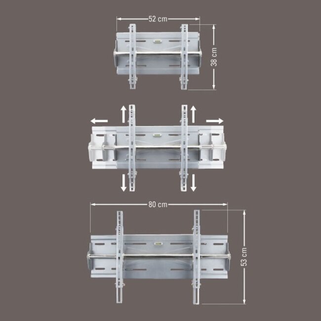 My Wall TV-Wandhalterung | bis 50 Zoll | neigbar