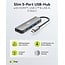 Goobay USB-Hub (USB-C) | 2x USB-A + 2x USB-C (1x PD 100W) | USB 2.0/3.0 | Aluminium | 0,10 m