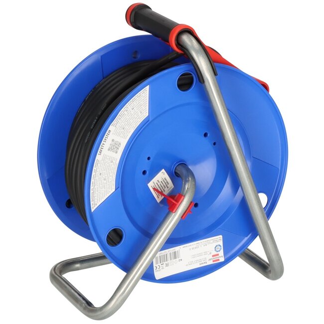 Brennenstuhl Garant Baustellen-Kabeltrommel | IP44 | 3 Steckdosen | 3x 1,50mm² | 40 m