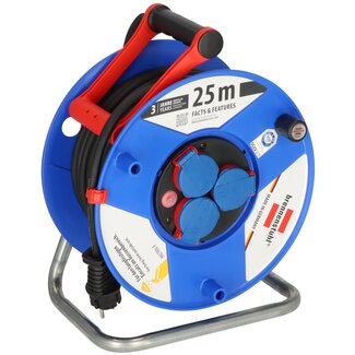 Brennenstuhl Brennenstuhl Garant Baustellen-Kabeltrommel | IP44 | 3 Steckdosen | 3x 2,50mm² | 25 m
