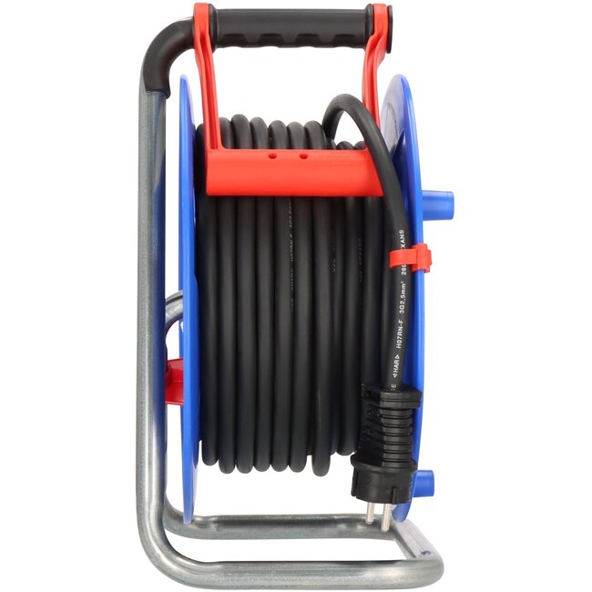 Brennenstuhl Garant Baustellen-Kabeltrommel | IP44 | 3 Steckdosen | 3x 2,50mm² | 25 m