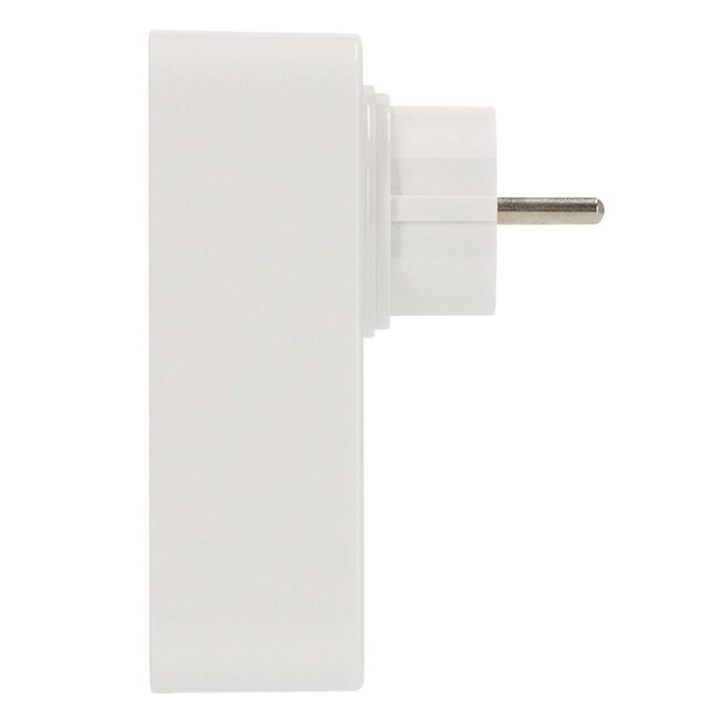 Brennenstuhl Digitaler Countdown-Timer | CEE 7/3 + USB-A + USB-C