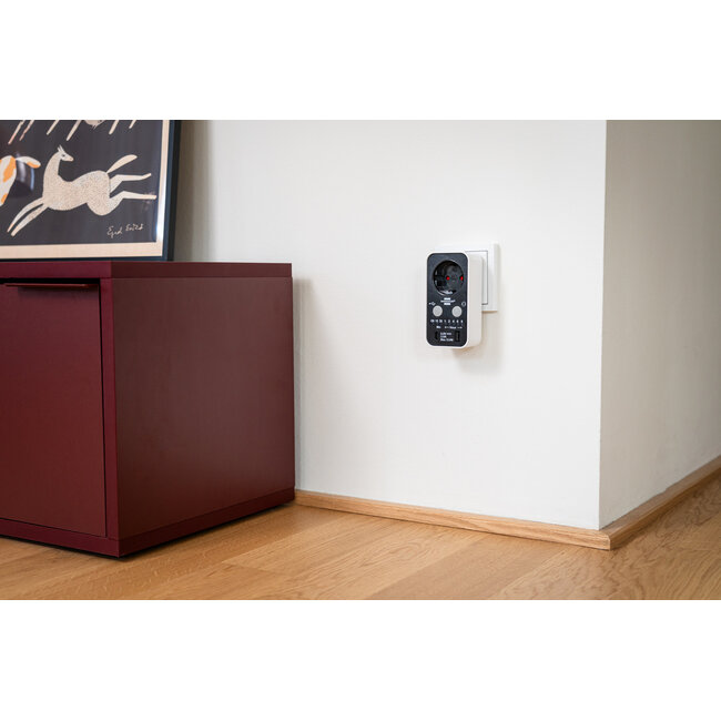 Brennenstuhl Digitaler Countdown-Timer | CEE 7/3 + USB-A + USB-C