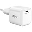 Goobay USB-C PD Ladegerät | GaN | 20W | Weiß