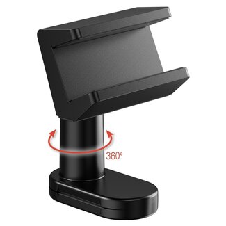 MaxTrack MaxTrack Steckdosenleiste Tischbefestigung | Drehbar | Federklemme | Tischplatte bis 40mm | Schwarz