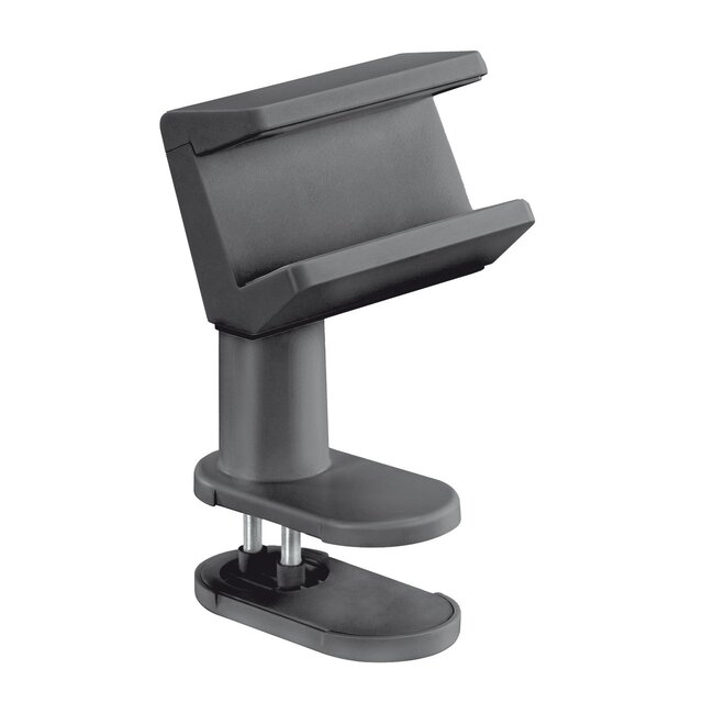 MaxTrack Steckdosenleiste Tischbefestigung | Drehbar | Federklemme | Tischplatte bis 40mm | Schwarz