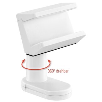 MaxTrack MaxTrack Steckdosenleiste Tischbefestigung | drehbar | Federklemme | Tischplatte bis 40mm | weiß