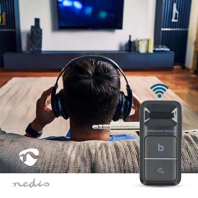 Nedis tragbarer Bluetooth Audioempfänger | 3,5mm Klinke