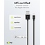 Goobay Lightning-auf-USB-A Kabel | USB 2.0 | 12W | Schwarz | 1 Meter
