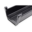 Roline Easy2Open Schreibtisch-Kabelkanal | 44,9 x 11,8 cm | Schwarz