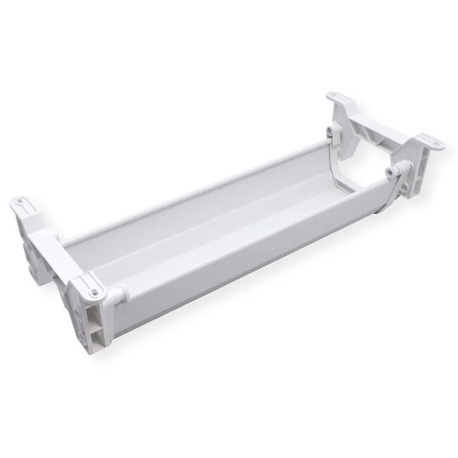 Roline Easy2Open Kabelkanal für Schreibtisch | 44,9 x 11,8 cm | Weiß