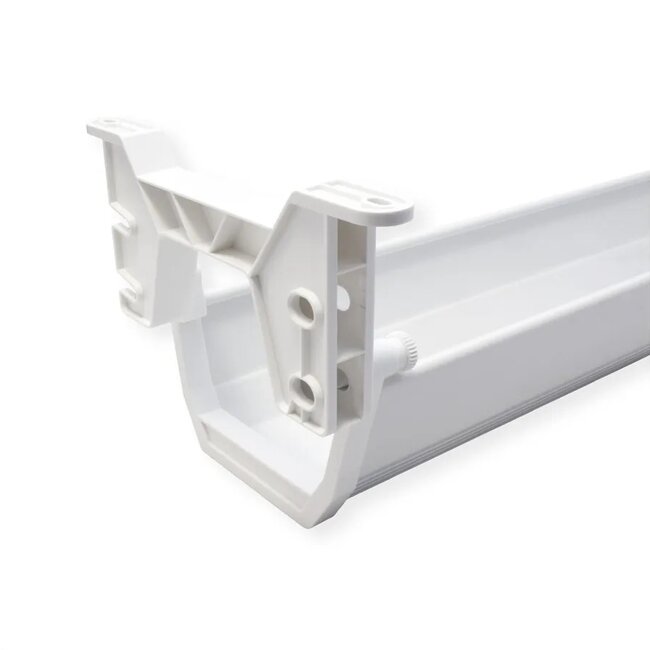 Roline Easy2Open Kabelkanal für Schreibtisch | 44,9 x 11,8 cm | Weiß