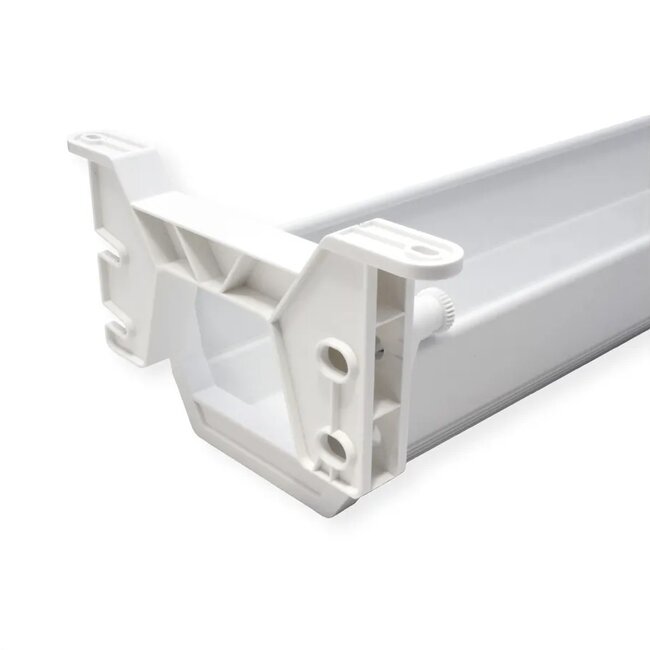 Roline Easy2Open Kabelkanal für Schreibtisch | 44,9 x 11,8 cm | Weiß