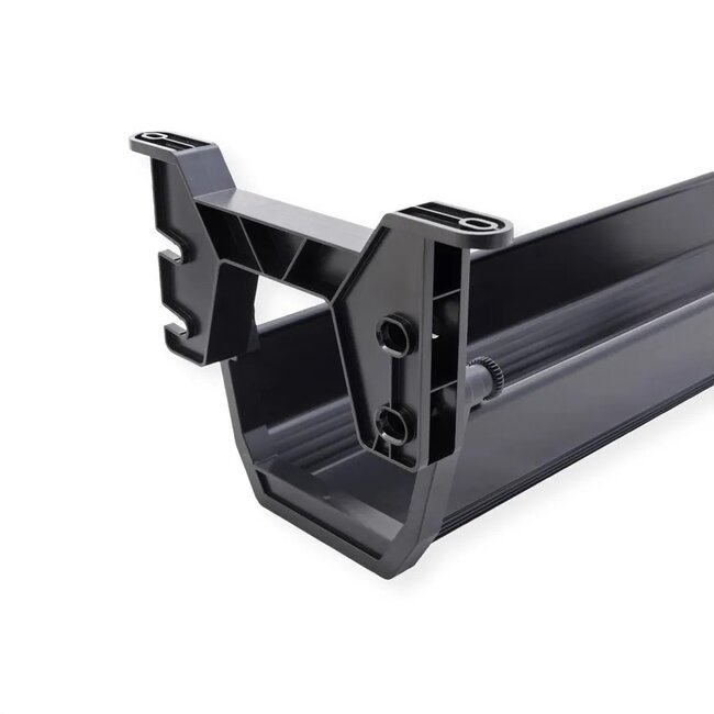 Roline Easy2Open Schreibtisch-Kabelkanal | 85,8 x 11,8 cm | Weiß