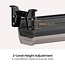Roline Easy2Open Schreibtisch-Kabelkanal | 85,8 x 11,8 cm | Weiß